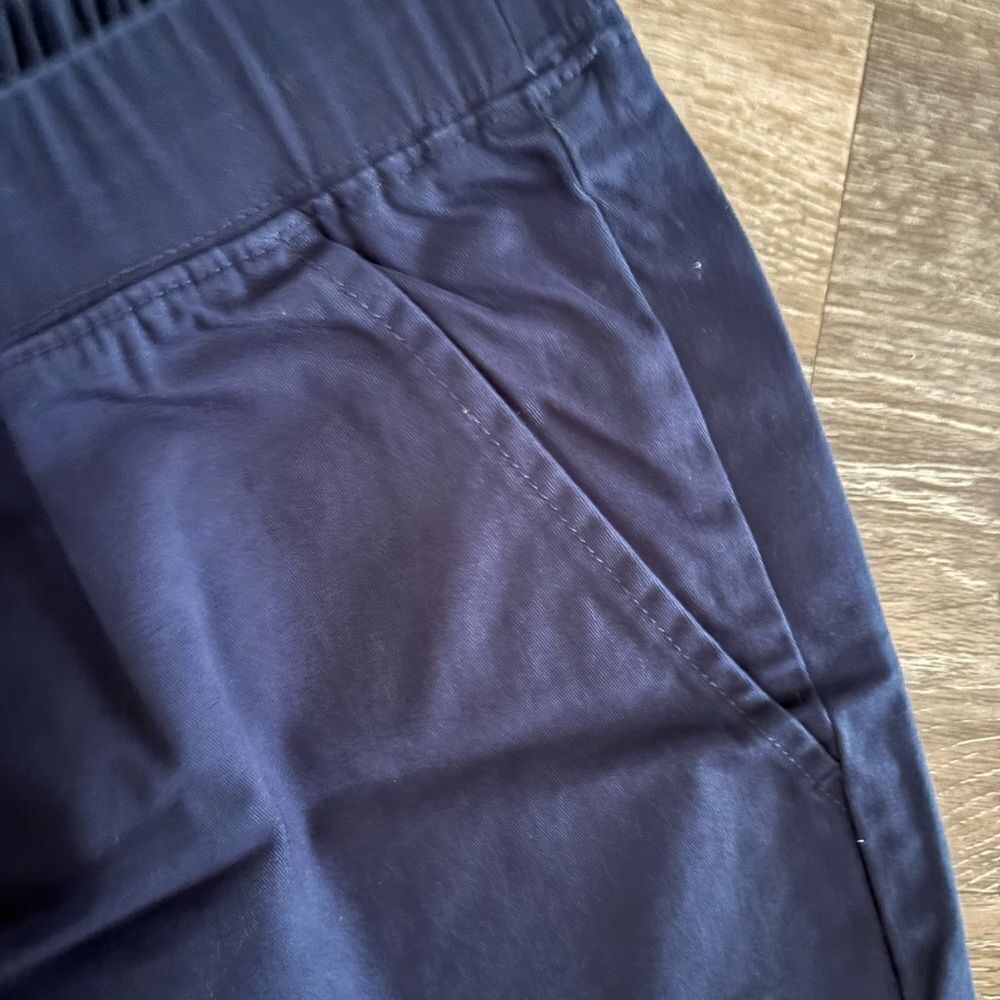 Navy Denim & Co.Twill skimmer Pants Sz Med - Picture 5 of 5